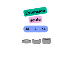 Extension seule taille M, L ou XL